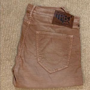 Unused True Religion Corduroy Jeans